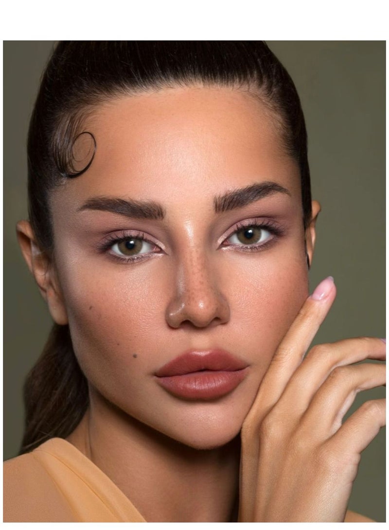 أنستازيا عدسات لاصقة ال أي موكا صالحة للاستخدام لمدة 6 أشهر مع محلول150 مل - Image 4