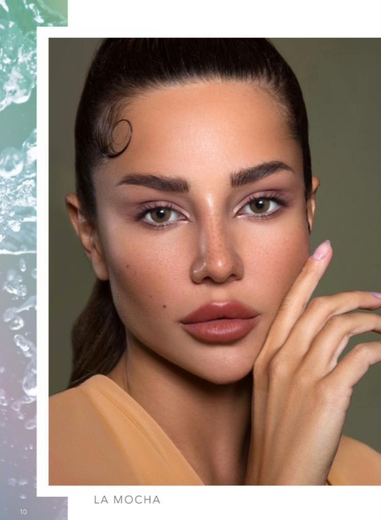 أنستازيا عدسات لاصقة ال أي موكا صالحة للاستخدام لمدة 6 أشهر مع محلول150 مل - Image 2