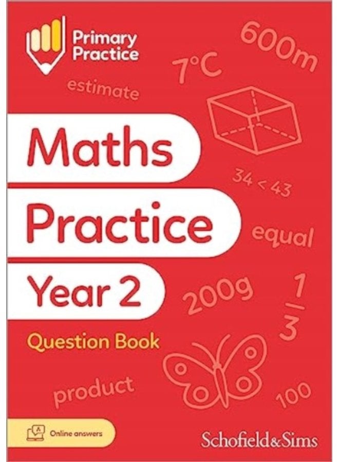 Primary Practice Maths Year 2 Question Book Ages 6 7 - Paperback