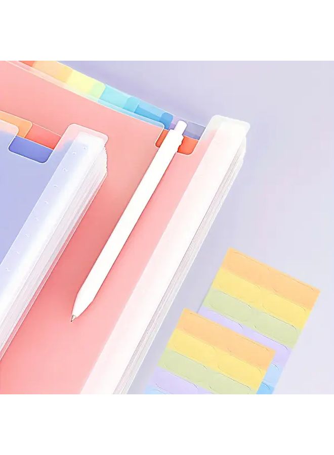 Large Capacity A4 Expandable Folder 25 Layers Transparent Rainbow Storage Bag Holds 2000 Sheets - Image 4