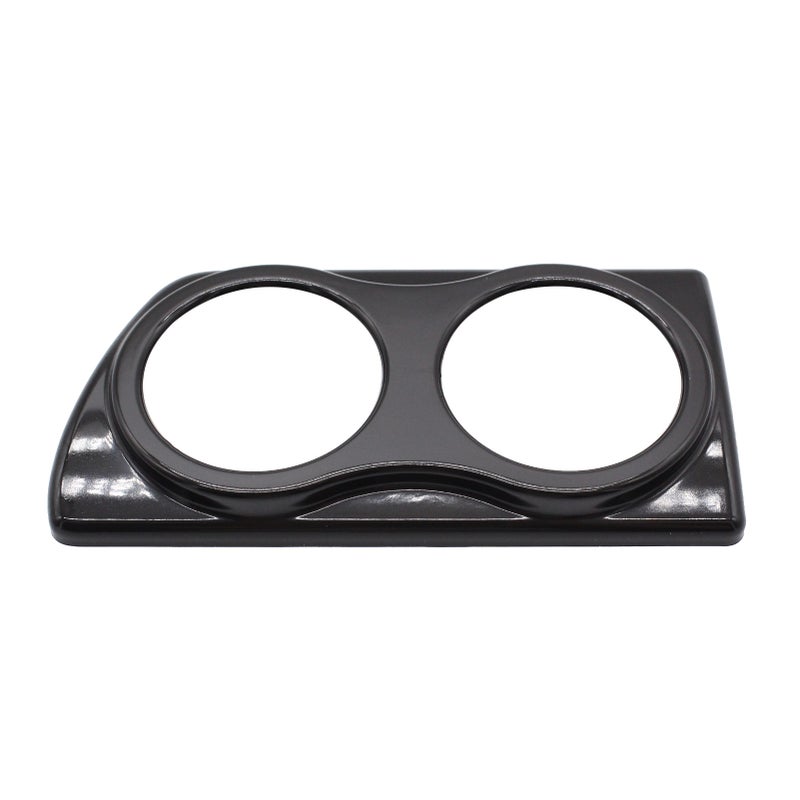 Dashboard Mount: Black Premium ABS Plastic Gauge - Eye-level Viewing Easy Direct Replacement Car Accessory for Vauxhall Astra H VXR MK5 Vehicle Upgrade - Image 1