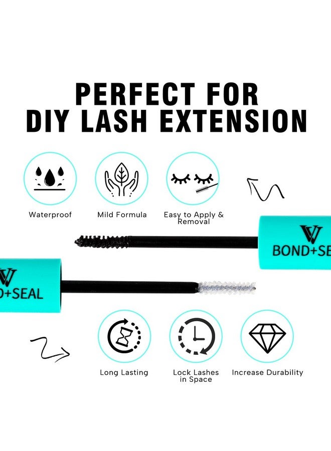 VAVALASH Bond and Seal Lash Clusters Glue 2 in 1 Long Lasting Cluster Lash Glue for Eyelash Extensions Waterproof Adhesive and Sealant DIY Lash Extension Glue - Image 4