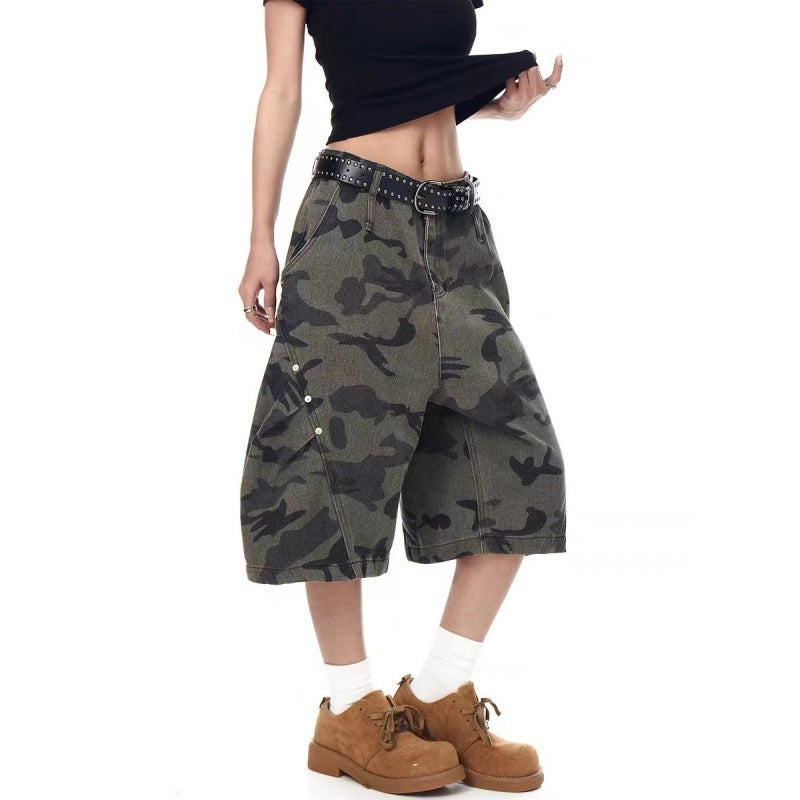 Unisex Classic Denim Jeans Loose Fit Daily Outdoor Wear - Image 4