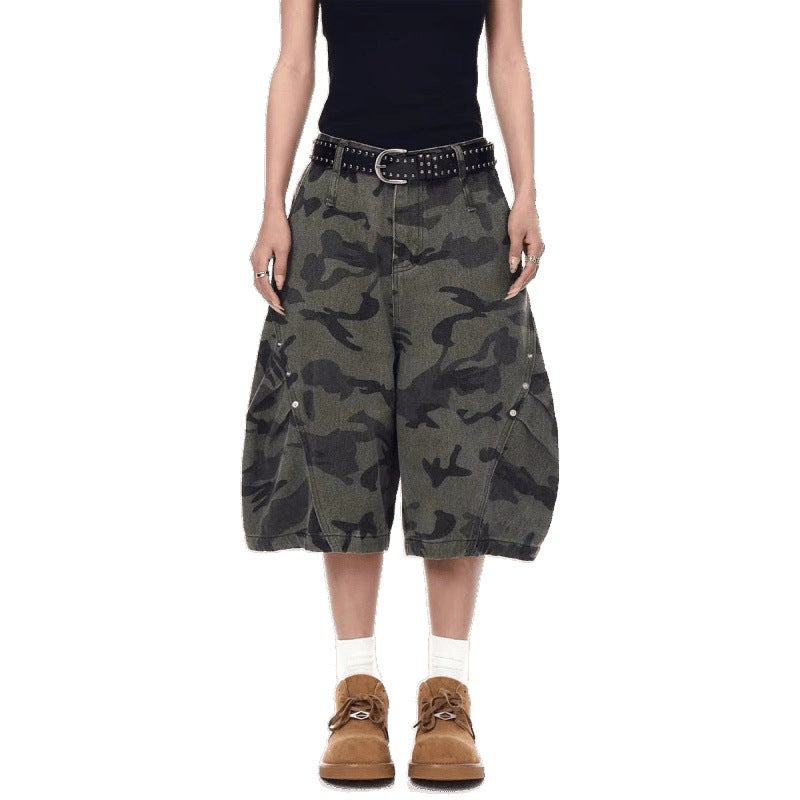 Unisex Classic Denim Jeans Loose Fit Daily Outdoor Wear - Image 5