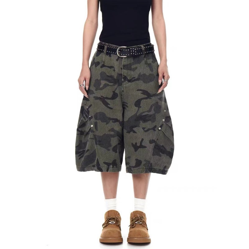 Unisex Classic Denim Jeans Loose Fit Daily Outdoor Wear - Image 1