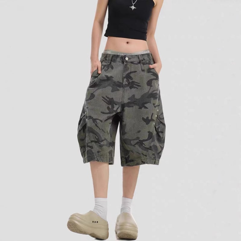 Unisex Classic Denim Jeans Loose Fit Daily Outdoor Wear - Image 2