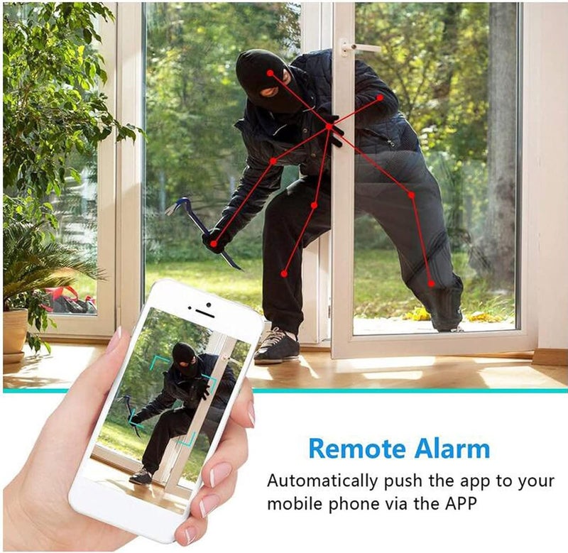 comfrt Hidden Cameras for Home Security, Photography DV Home 480P Wireless WiFi Camera Mini Spy Camera WiFi Wireless, Small Nanny Camera Indoor with Wide Angle Remote View, Motion Detection - Image 3