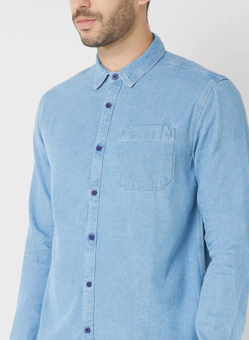سفنتي فايف Koovs Mens Casual Shirts