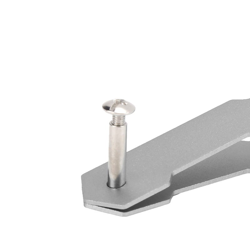 Aluminum Alloy Key Holder Compact Key Organizer Outdoor Storage Equipment Grey - Image 4
