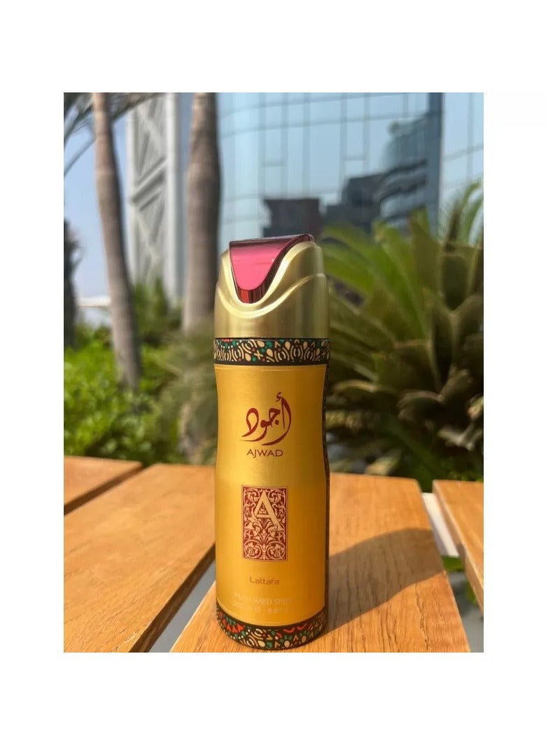 لطافة اجواد مزيل العرق سبراي معطر للنساء، 200 مل - Image 2