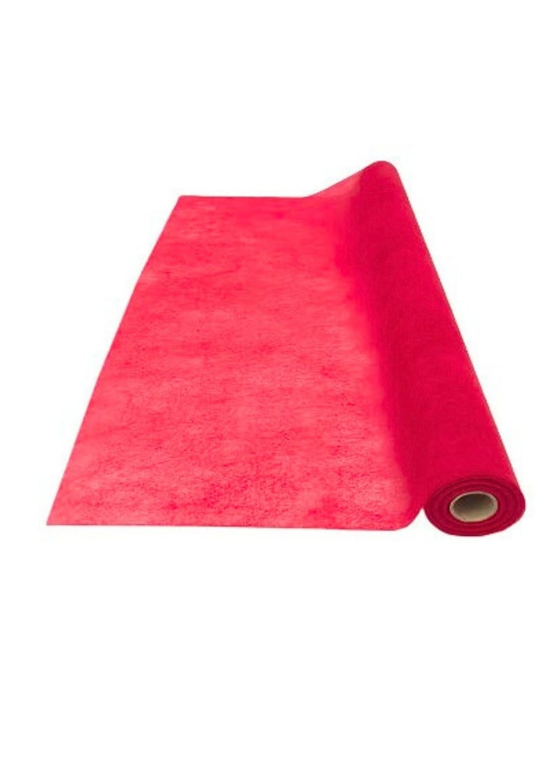 ورق تغليف غير منسوج أحمر 70 سم × 20 م - Image 1