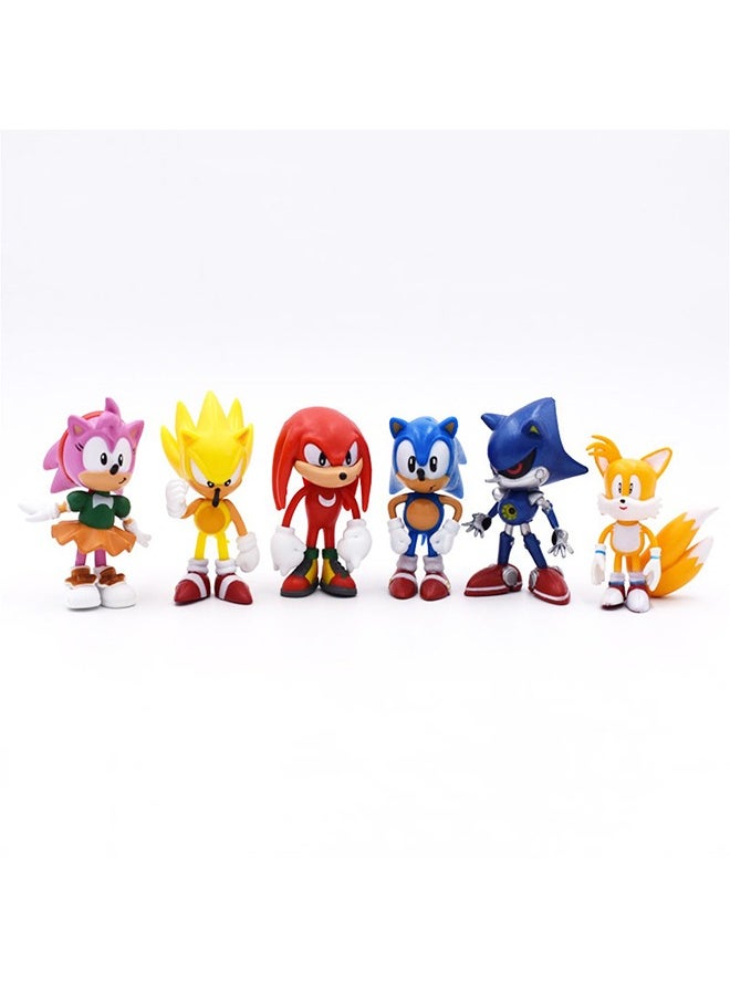 HALAMODO 6-Piece Collectible Action Figures  - Image 2