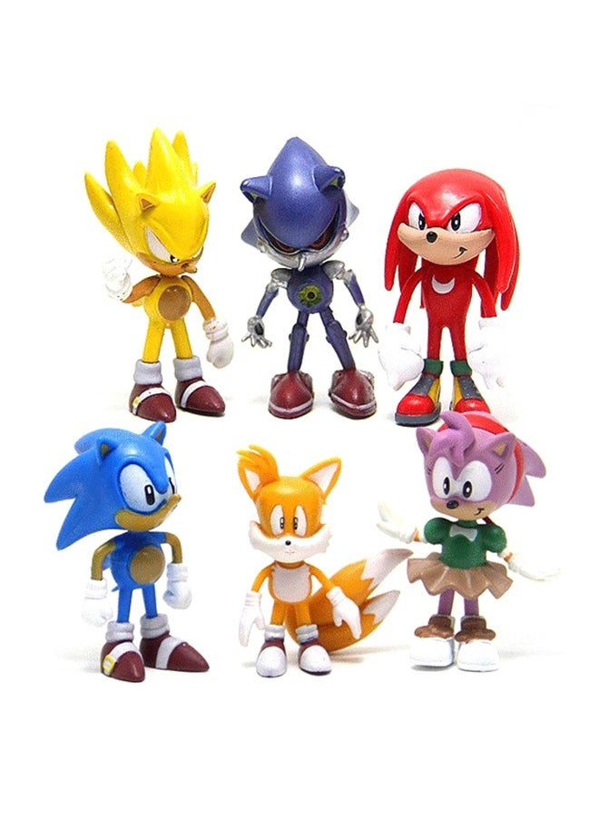 HALAMODO 6-Piece Collectible Action Figures  - Image 3