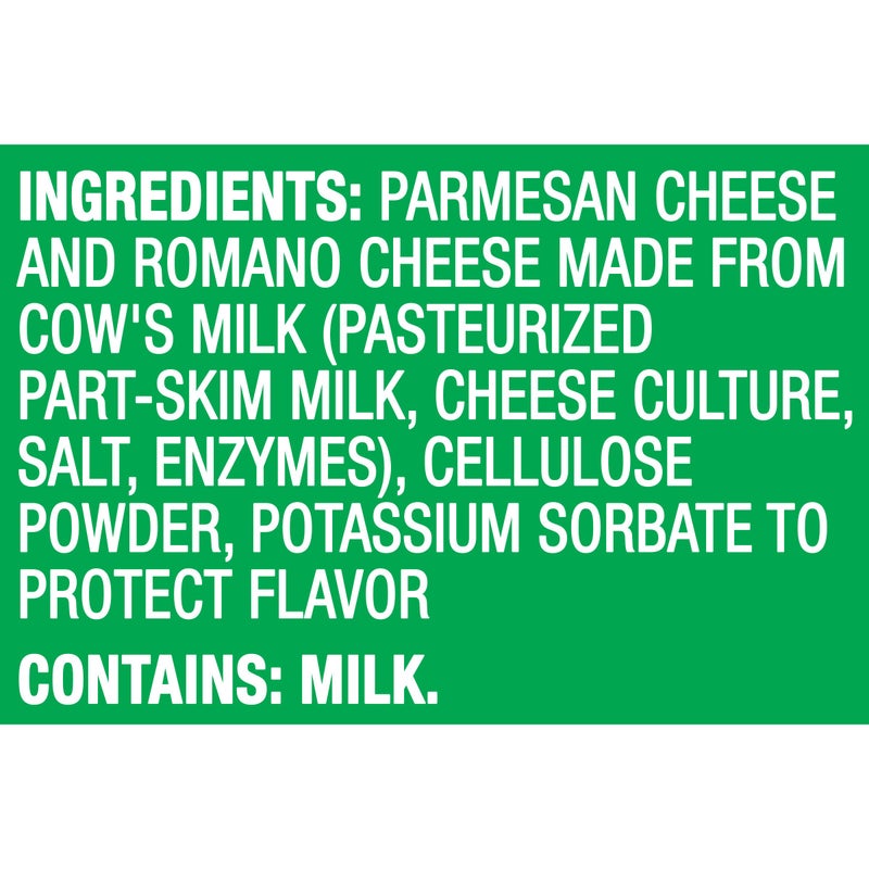 Kraft جبنة بارميزان ورومانو مبشورة من كرافت، 8 أونصة في زجاجة - Image 2