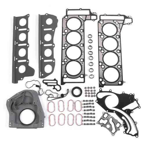 INGKAN M278 Engine Cylinder Head Gaskets Set Fits for Mercedes W221 W166 M278 CLS500 E550 GL450 GL500 ML500 S500 SL550 46 47L V8 Turbo OE 2780160520 2780160020 2780160125 - Image 1