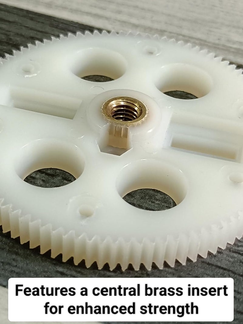 HighPrecision Plastic Gear with Brass Insert for Cut Pile and Loop Pile Tufting Guns  - Image 5