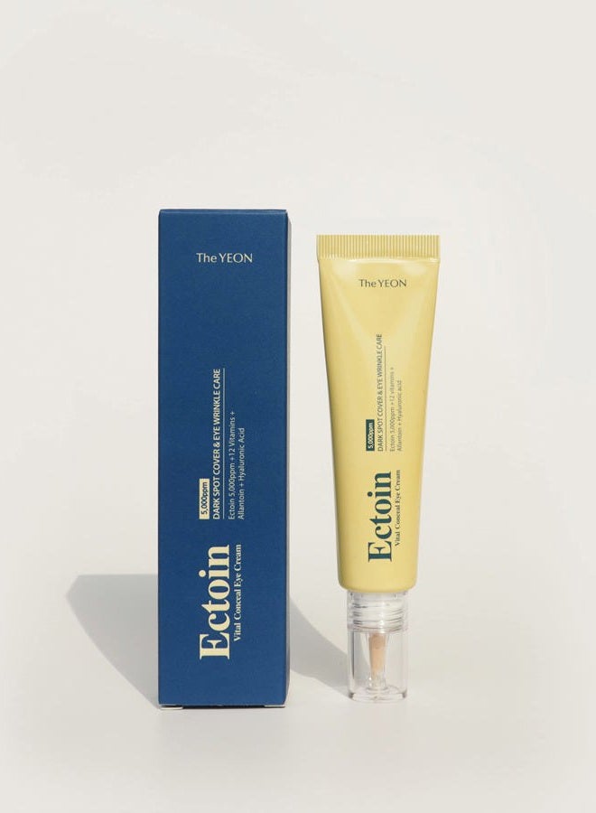 THE YEON Ectoin Vital Conceal Eye Cream (20ml 0.67 fl. oz.) Concealer Makeup, Dark Spot Cover, Natural Coverage,Eye Care for - Image 1