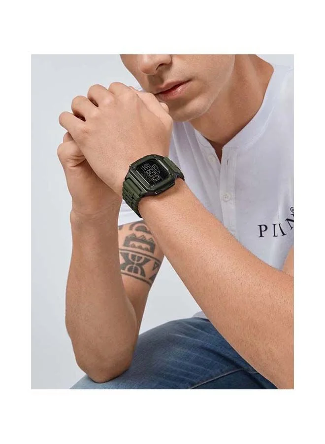 PHILIPP PLEIN Hyper $Hock Silicone Strap Digital Wrist Watch PWHAA0421 - 44mm - Grey