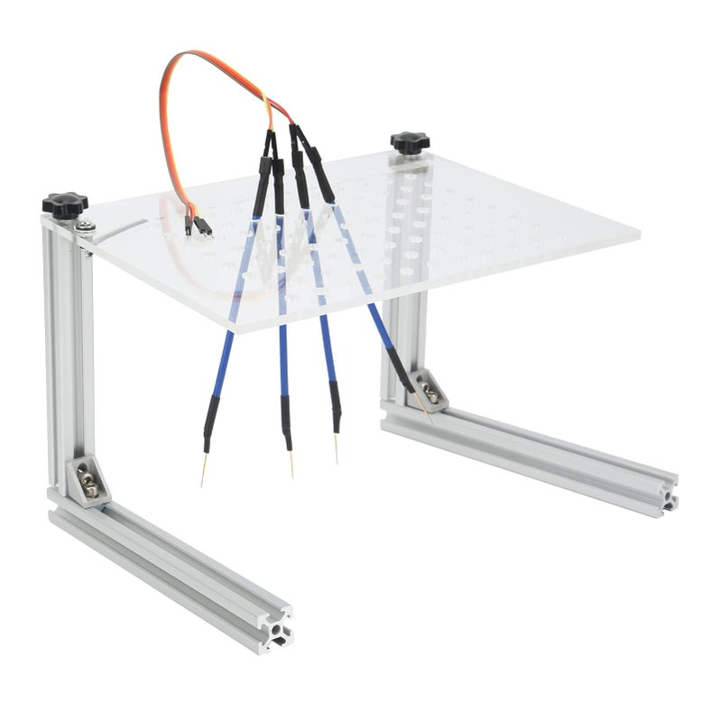 Akozon Akozon LED BDM Frame Set, Silver Bracket Multifunction ECU Programming Tool with 4 Probe Pin for Vehicle for bdm frame  - Image 2