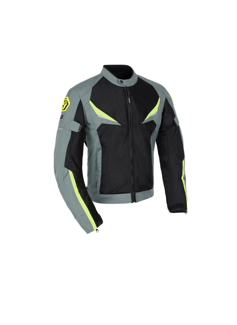 Oxford - ARMR Eyoshi 3.0 Air MS Jkt Blk/Grn/Fluo Ylw - Image 1