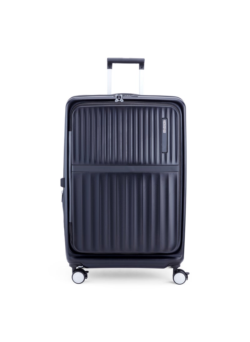 AMERICAN TOURISTER - Trento Spinner 76 cm Lightweight Hard Shell Luggage TSA Lock 360° Wheels Black Trolly Ba - Image 1