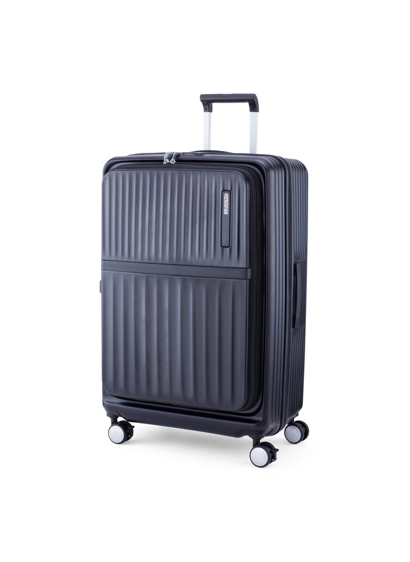 AMERICAN TOURISTER - Trento Spinner 76 cm Lightweight Hard Shell Luggage TSA Lock 360° Wheels Black Trolly Ba - Image 1