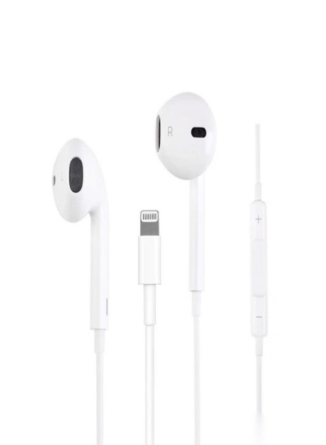 Lightning Headphones for Apple iPhone 11/12/13/14 Pro Max - Flat Connector With Noise Cancellation  - Image 2