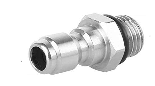 Aimex 1/4 Quick Connector QC Male Plug for Pressure Washer Fittings Male Threaded - Image 2