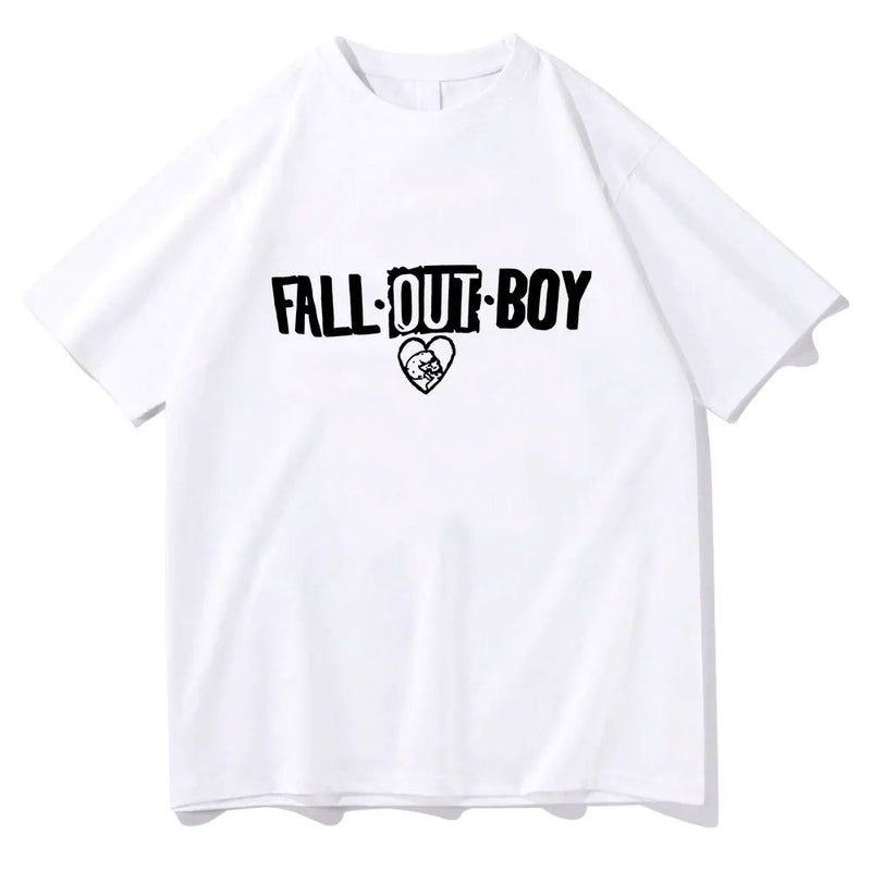 Down With Boy Design Sense Pattern Men'S Summer Loose T-Shirt Street Punk Sense Comfortable Cotton Top - Image 3