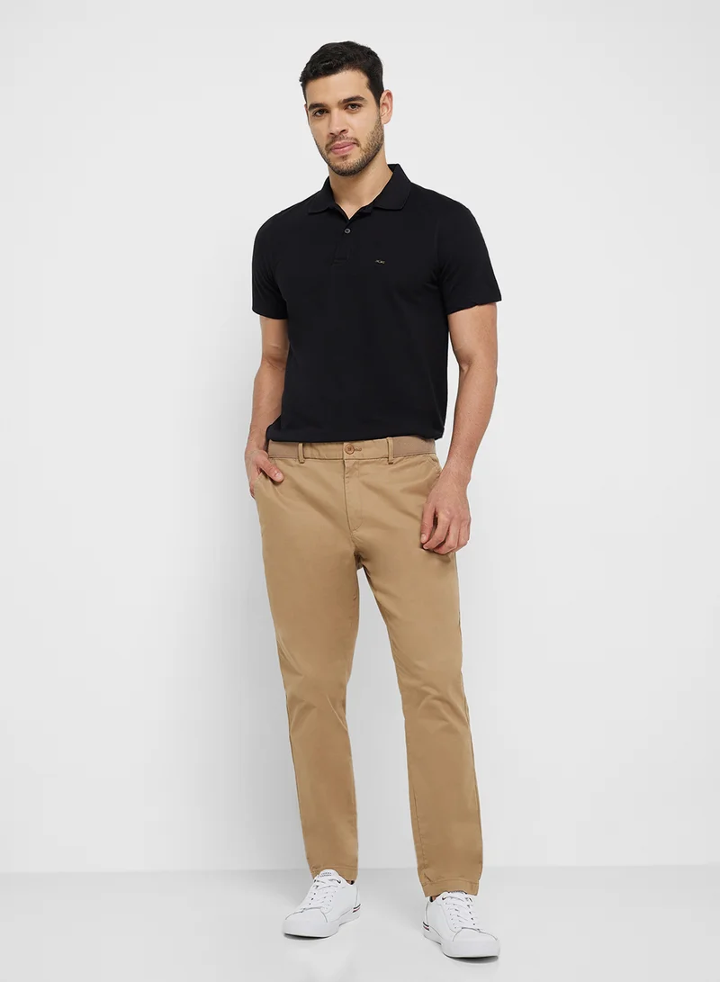 Robert Wood Logo Polo Shirt