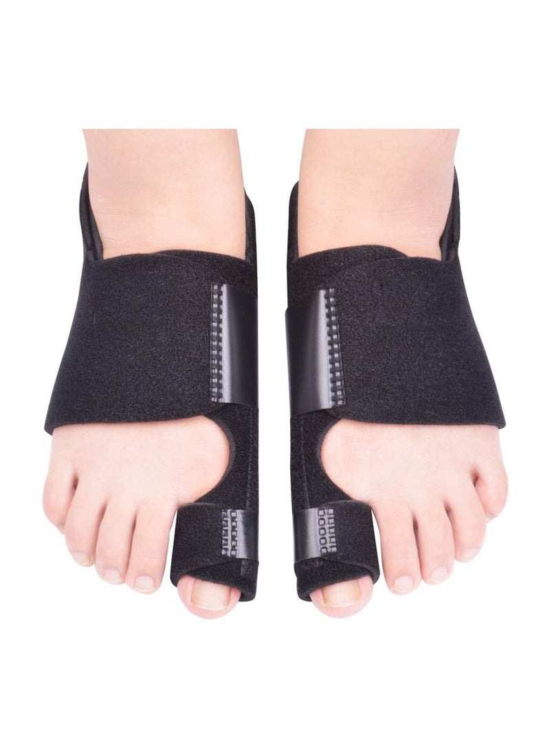 SYOSI Bunion Corrector Relief Protector Sleeves Kit Splints Big Toe Straightener for Hallux Valgus Aid Surgery 4 Pcs - Image 1