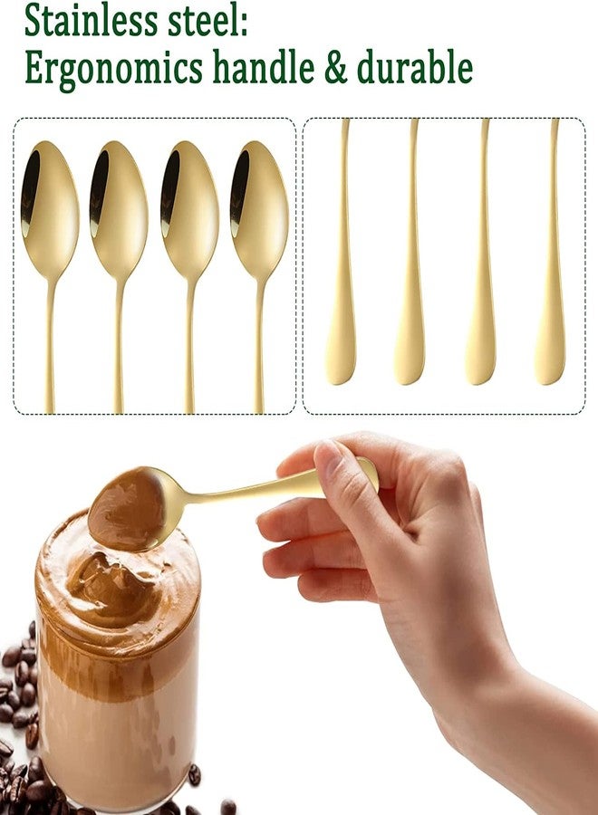 Olrada Stainless Steel PVD Coating (6 Master Spoon Tidy Gold) - Image 2