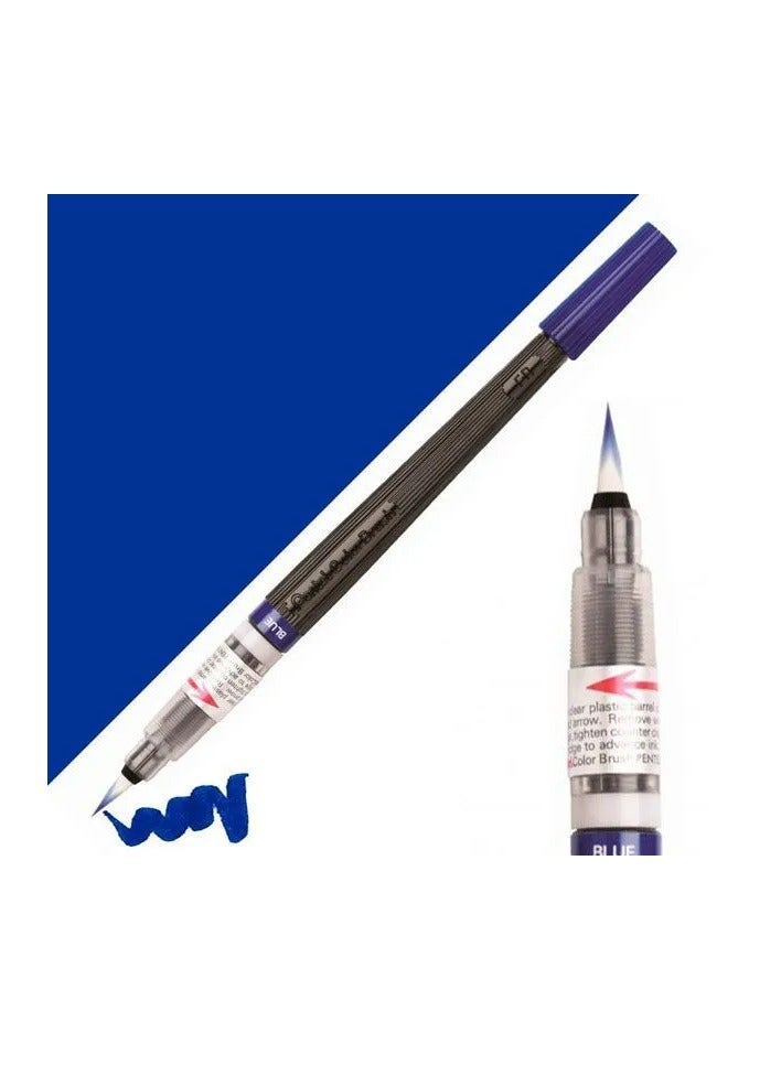 Pentel Pinceau Arts Colour Brush Blue - Image 2
