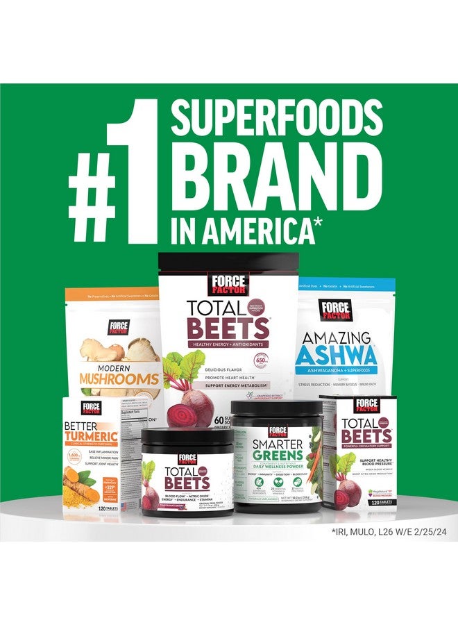 FORCE FACTOR Smarter Greens Daily Wellness Powder 3-Pack to Support Energy, Immunity & Digestion, Greens Powder, Superfood Powder with Vitamins, Minerals & Probiotics, Unflavored, 90 Servings - Image 5