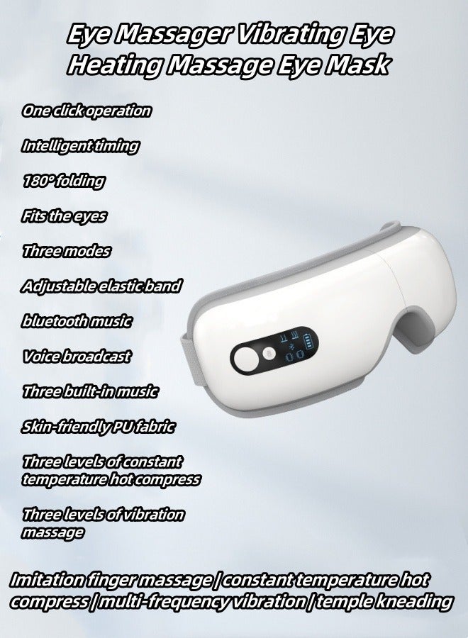 M MIAOYAN New eye protection instrument eye massager vibrating eye heating massage eye mask air pressure eye massager  - Image 1