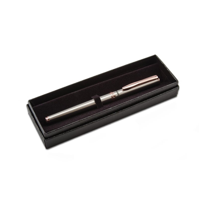 Pentel Libretto Roller Gel Pen, Rose Gold, Black Ink with Gift Box, Pen (0.7mm), 1 Pack (K600PG-A) - Image 5
