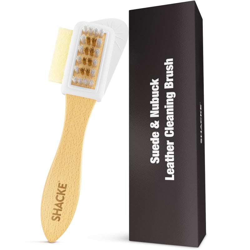 Shacke Suede & Nubuck 4-Way Leather Brush Cleaner (Side Eraser) - Image 2
