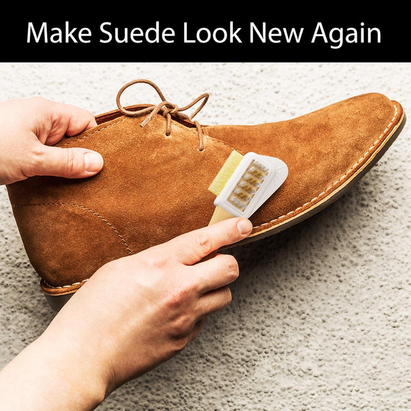 Shacke Suede & Nubuck 4-Way Leather Brush Cleaner (Side Eraser) - Image 5