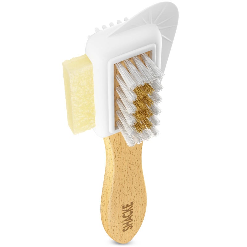 Shacke Suede & Nubuck 4-Way Leather Brush Cleaner (Side Eraser) - Image 1