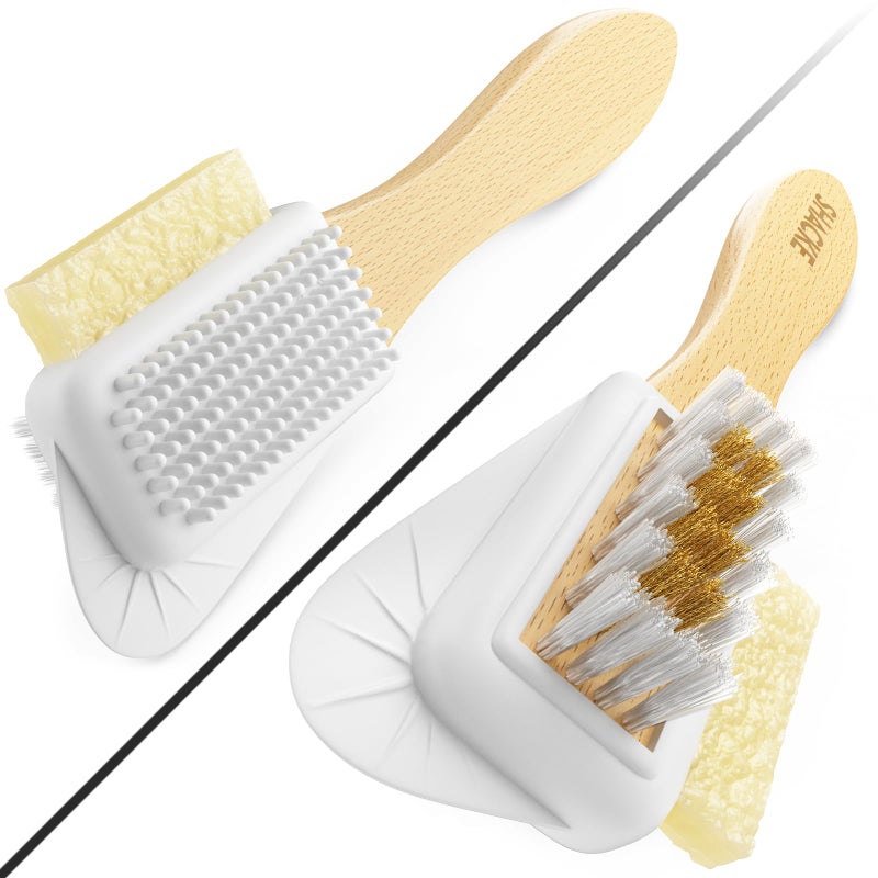 Shacke Suede & Nubuck 4-Way Leather Brush Cleaner (Side Eraser) - Image 3