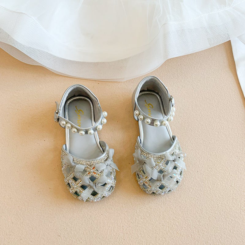 Children'S Sandals 2025 Beach Shoes Girls Bow Princess Shoes Girls Children'S Shoes Baby Shoes - Image 3