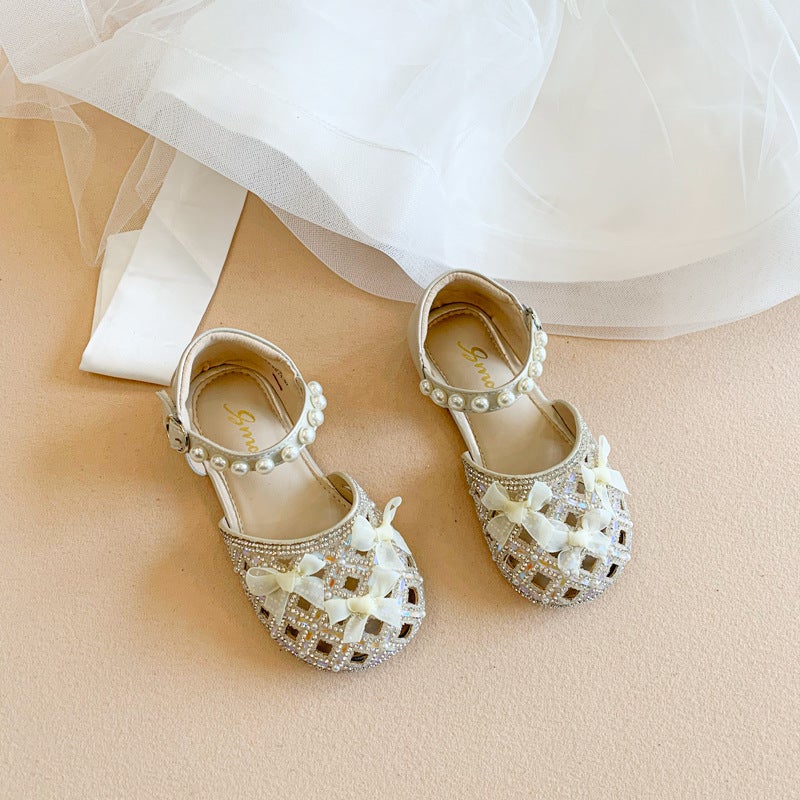 Children'S Sandals 2025 Beach Shoes Girls Bow Princess Shoes Girls Children'S Shoes Baby Shoes - Image 4
