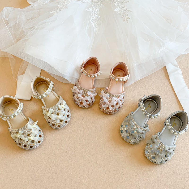 Children'S Sandals 2025 Beach Shoes Girls Bow Princess Shoes Girls Children'S Shoes Baby Shoes - Image 2
