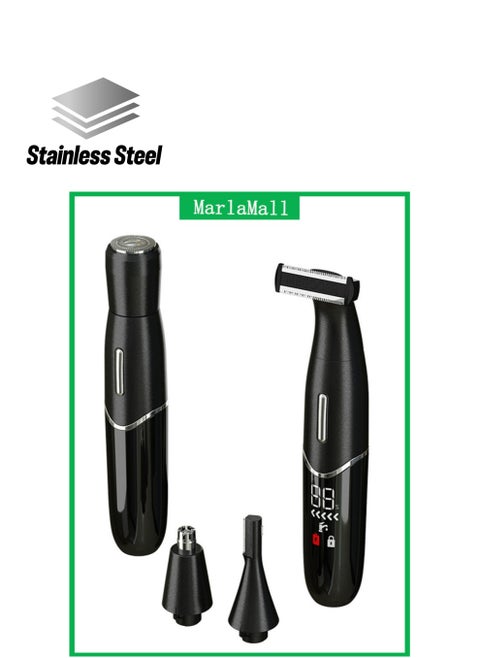 Nose Ear And Eyebrow Trimmer Black