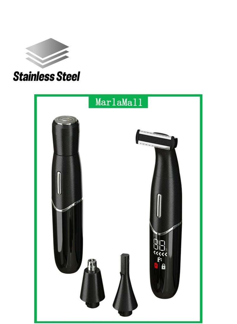 Nose Ear And Eyebrow Trimmer Black