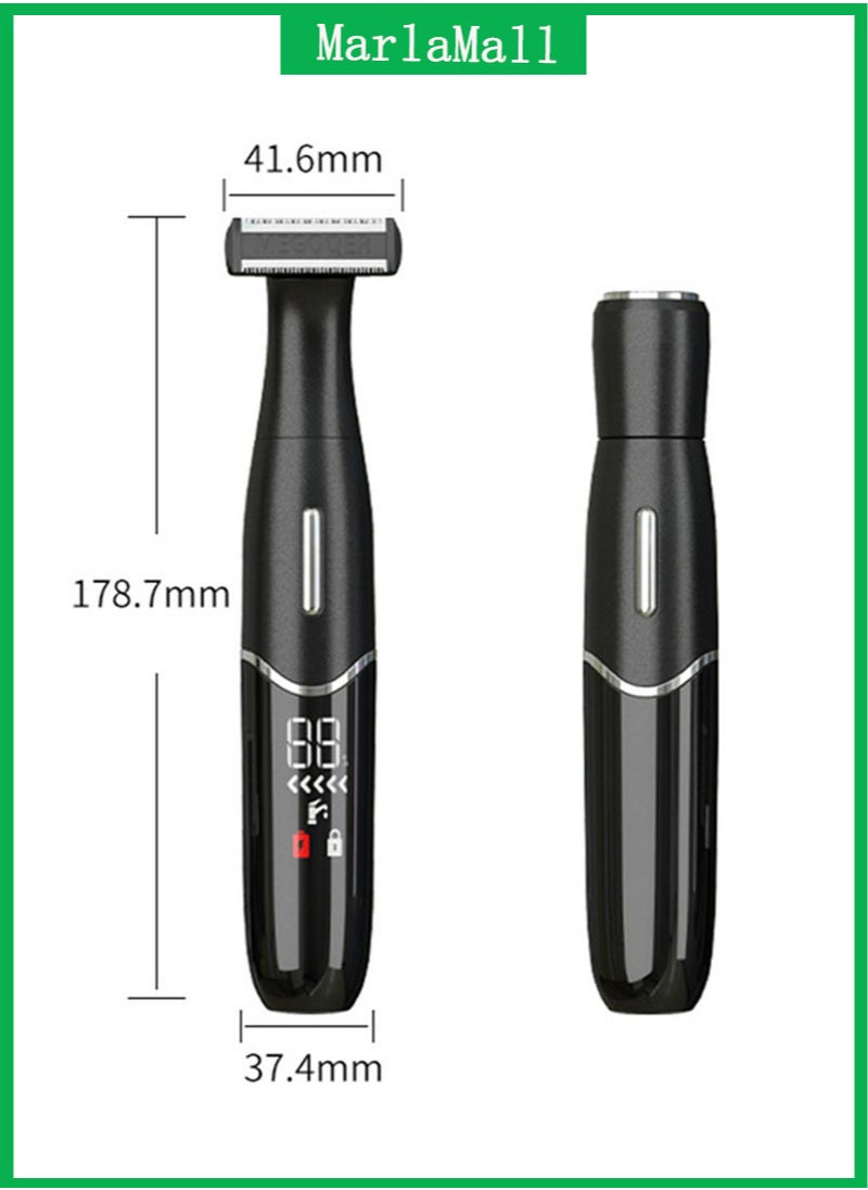 Nose Ear And Eyebrow Trimmer Black