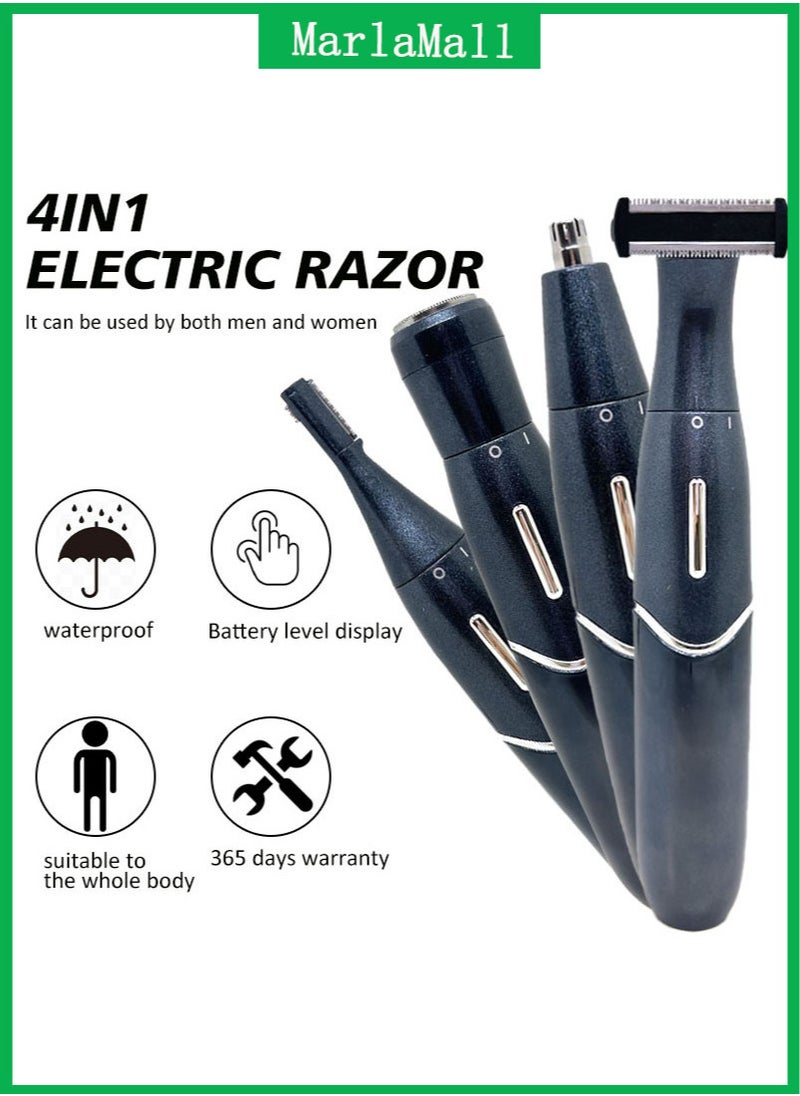 Nose Ear And Eyebrow Trimmer Black