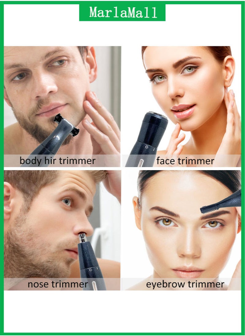 Nose Ear And Eyebrow Trimmer Black