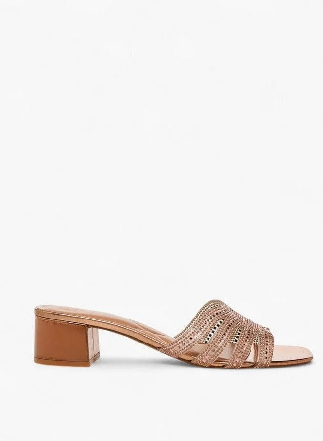 Celeste Women Block Heel Sandals Ramadan Collection