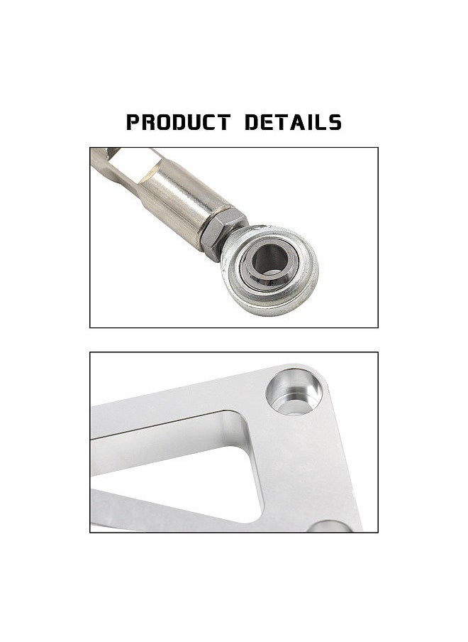 Generic - SBC Alternator Bracket Aluminum Alloy Alternator Bracket Kit Replacement for Chevy SBC 350 Small Block Engine - Image 1